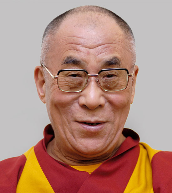 H. H. The 14th Dalai Lama, Tenzin Gyatso.